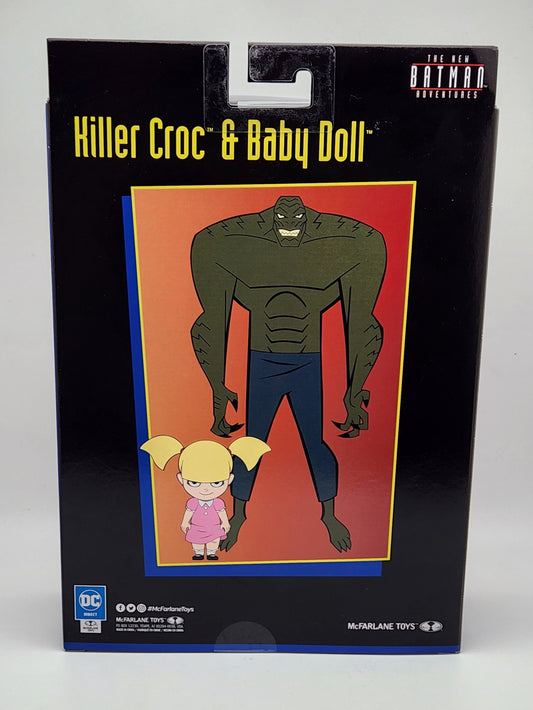 Batman: The New Batman Adventures- Killer Croc & Baby Doll (McFarlane Toys)