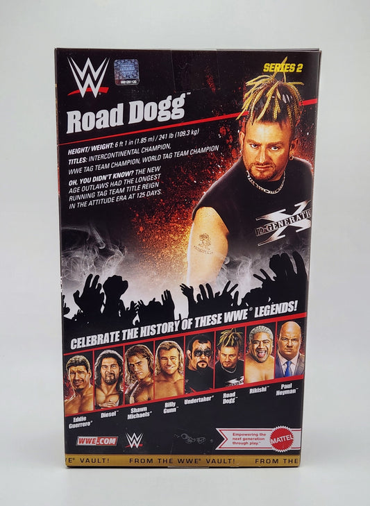 WWE Elite Collection Series- From The Vault Series 2- Road Dogg (New Age Outlaws)