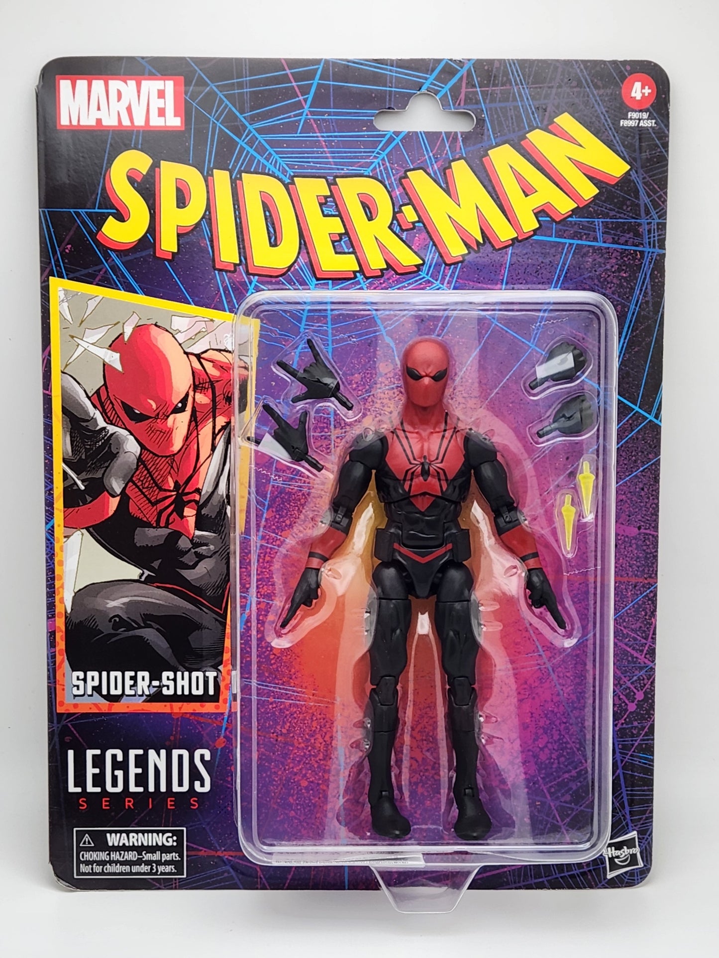 Marvel Legends Retro Collection Series: Spider-Man: Spider-Shot
