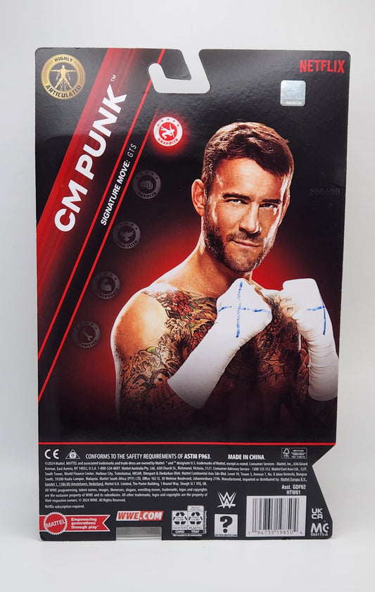 WWE Main Event- RAW on Netflix- CM Punk