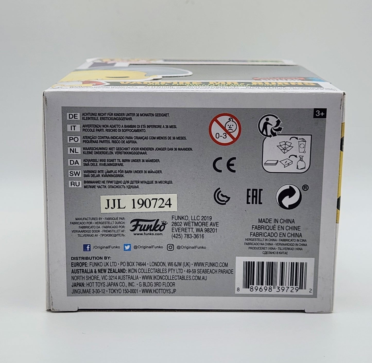 Funko Pop! Television- The Simpsons Treehouse of Horror- Vampire Mr. Burns