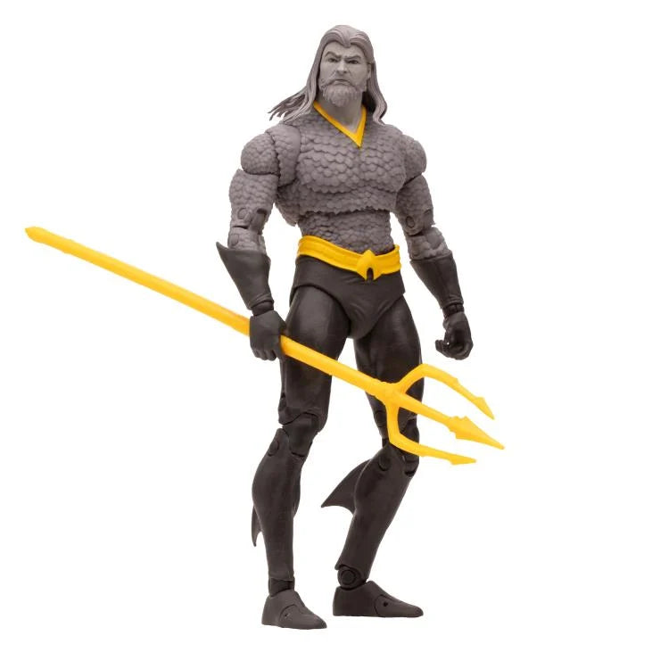 DC Multiverse- Endless Winter: Aquaman (Limited Black & White Accent Edition) BBTS Exclusive