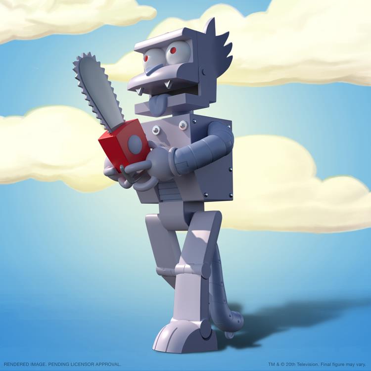 Super7 Ultimates- The Simpsons: Robot Scratchy
