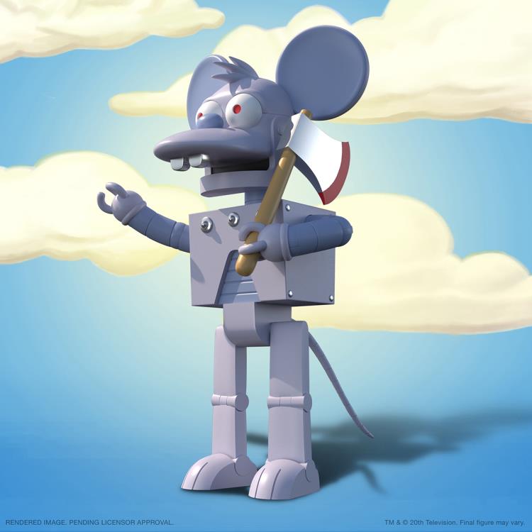 Super7 Ultimates- The Simpsons: Robot Itchy