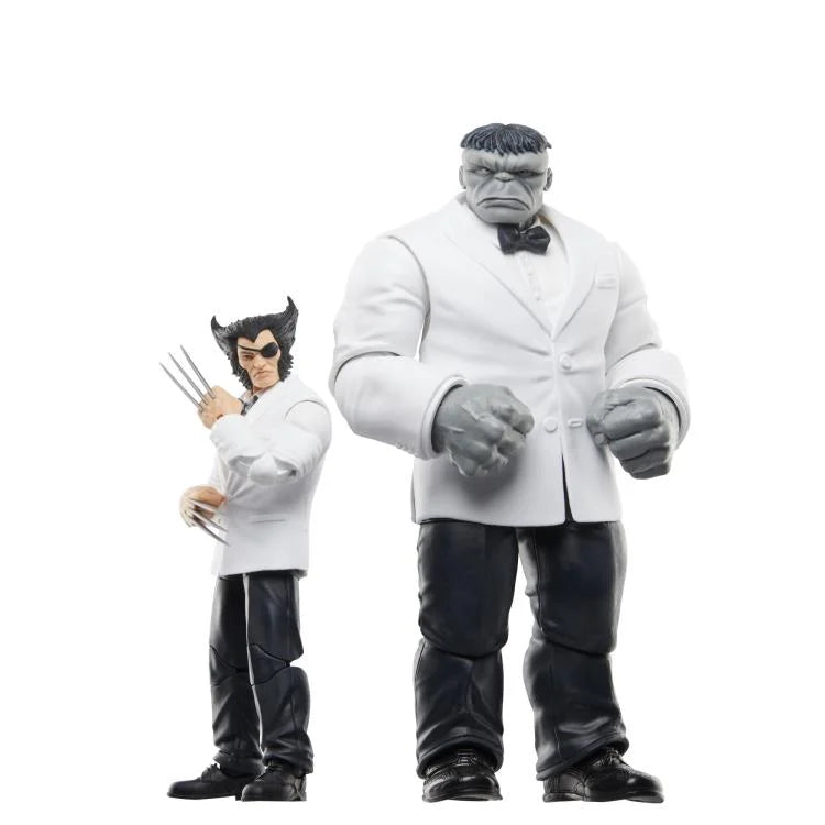 Marvel Legends Series Collection- Wolverine (Patch) & Joe Fixit (2-pack)