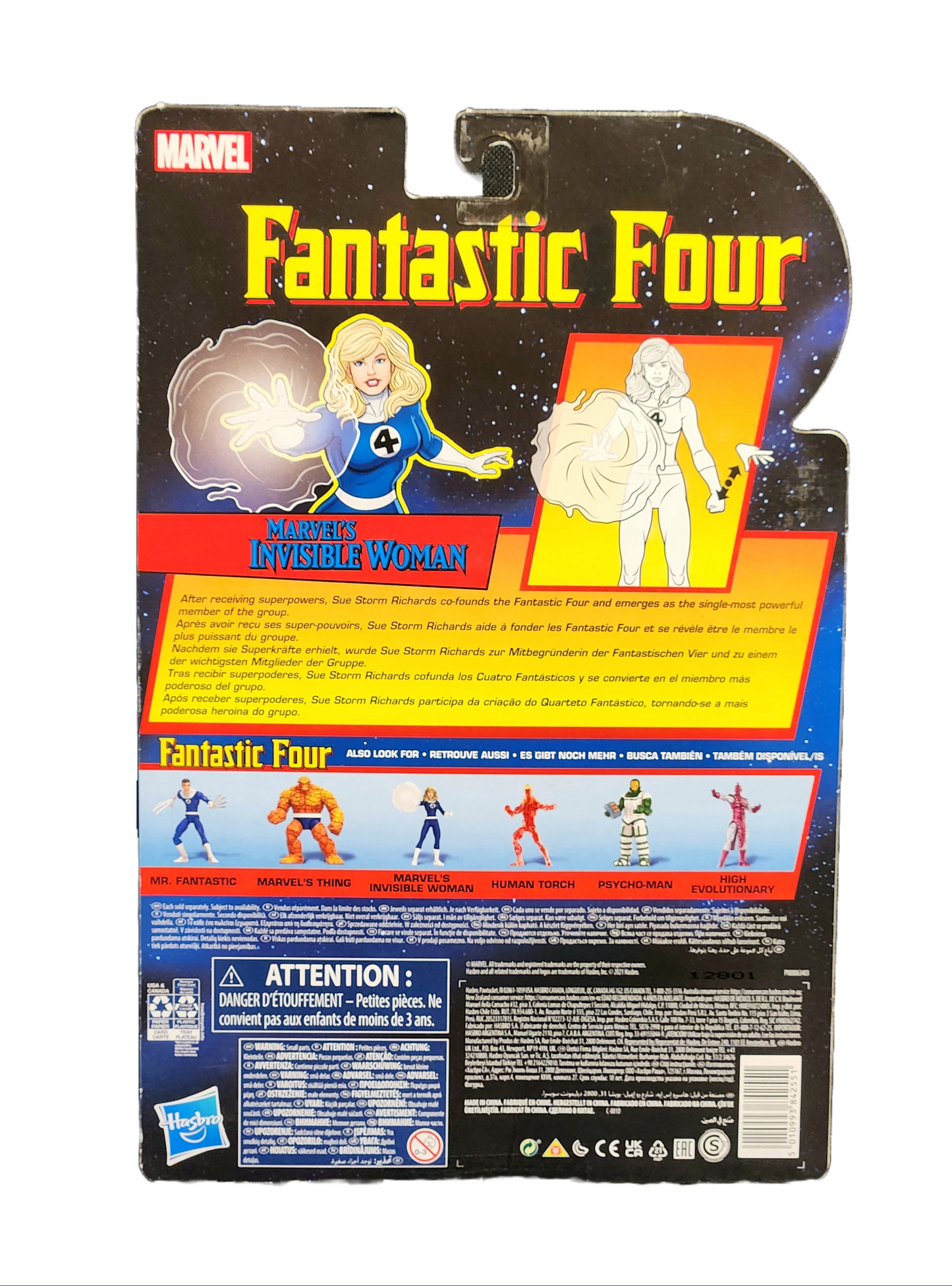 Marvel Legends Vintage Collection- Fantastic Four: Marvel's Invisible Woman