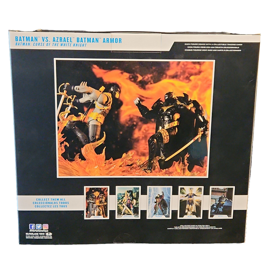 DC Multiverse: Batman vs. Azrael Batman w/ Armor (2pk)