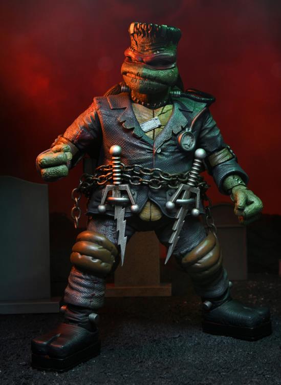 Teenage Mutant Ninja Turtles x Universal Monsters- Ultimate Raphael as Frankenstein's Monster (NECA)