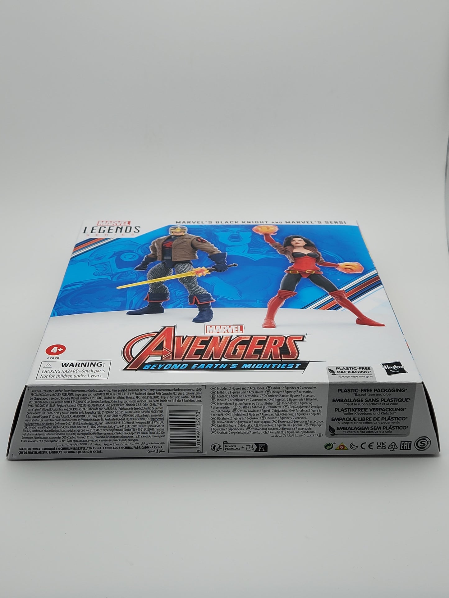 Marvel Legends Series Collection- Marvel Avengers: Marvel's Black Knight & Sersi (2-pack)