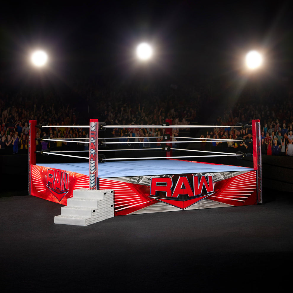 WWE Ultimate Edition Series- Monday Night Raw Ring w/ Rhea Ripley