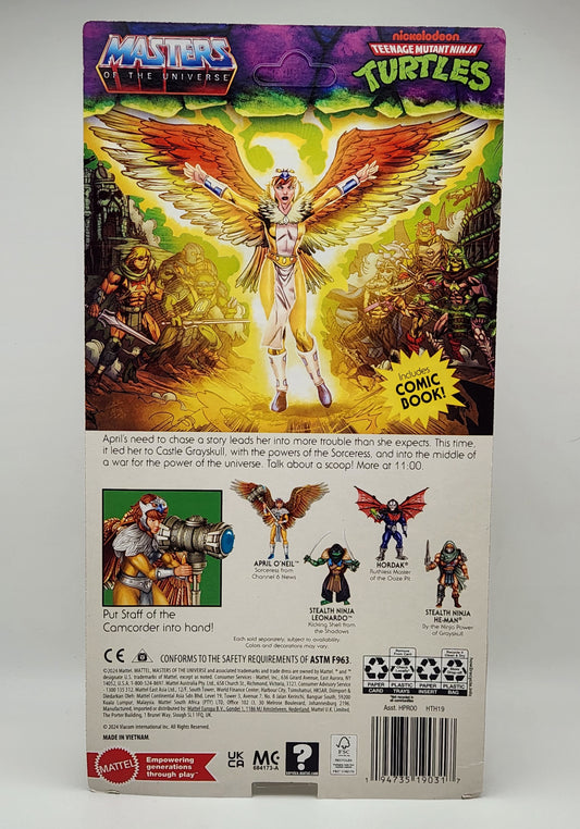 Teenage Mutant Ninja Turtles x Masters of the Universe- Turtles of Grayskull: April O'Neil