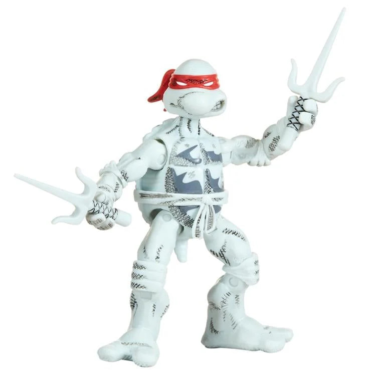 Teenage Mutant Ninja Turtles- Comic Book Series- Raphael (B&W Version) Eastman and Laird's