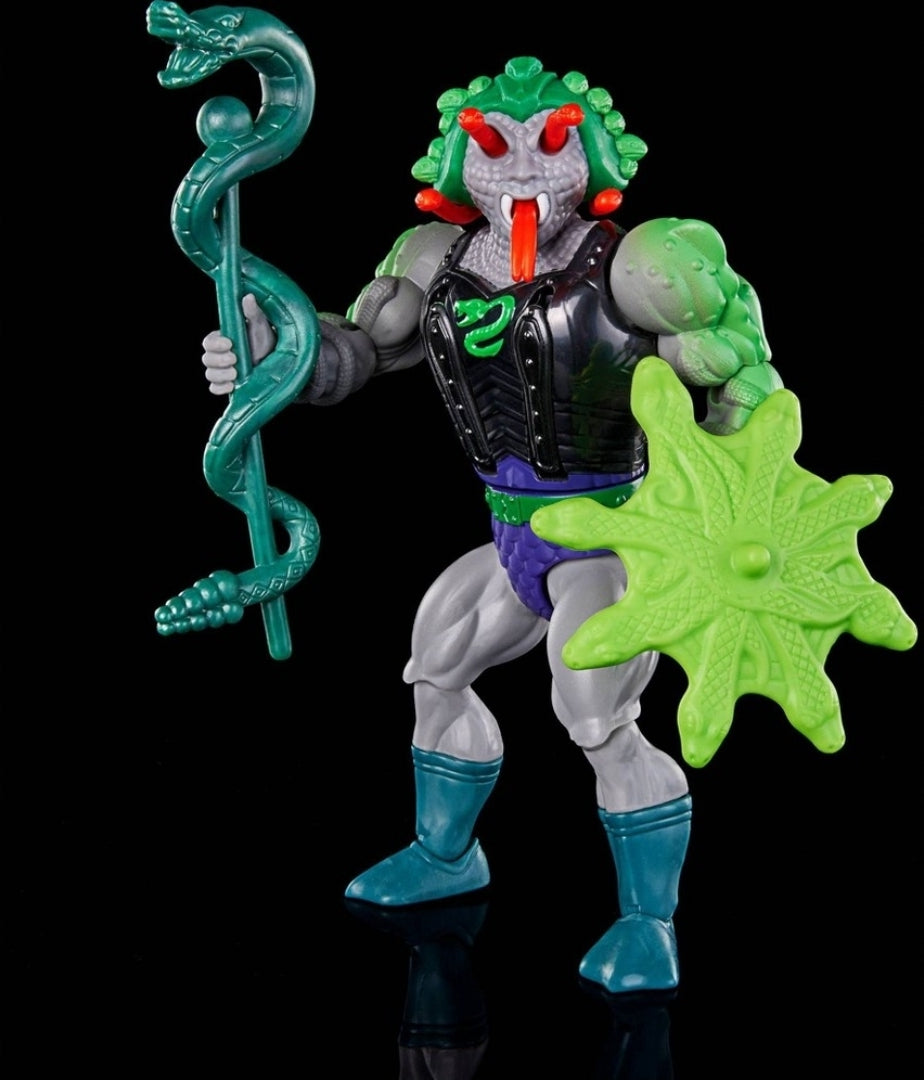 Masters of the Universe- Origins Deluxe Collection- Snake Face