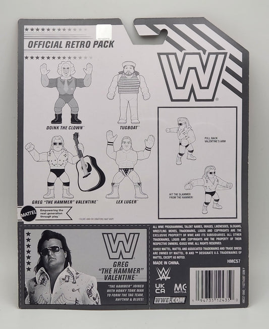 WWE Retro Superstars- Greg "The Hammer" Valentine
