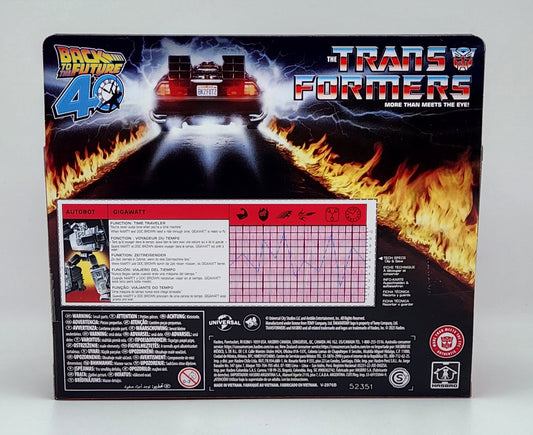 Transformers- 40th Anniversary- Gigawatt (Back to the Future)