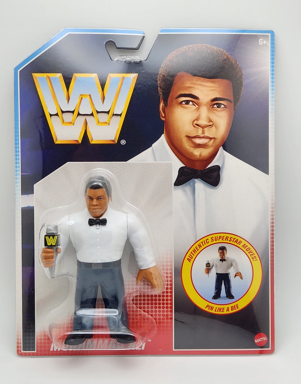 WWE Retro Superstars- Series 15- Hulk Hogan, Wendi Richter, Big John Studd, Muhammed Ali (4-pack)
