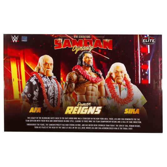 WWE Elite Collection Series- WWE Generations: Samoan Dynasty (3 pack)