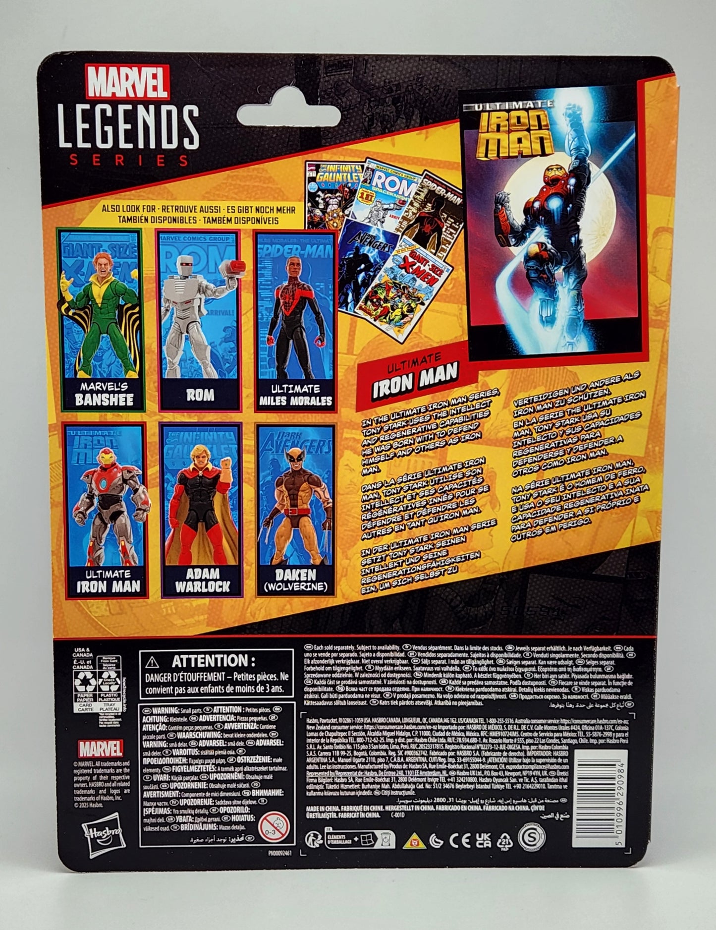 Marvel Legends Retro Collection Seri- Ultimate Iron Man