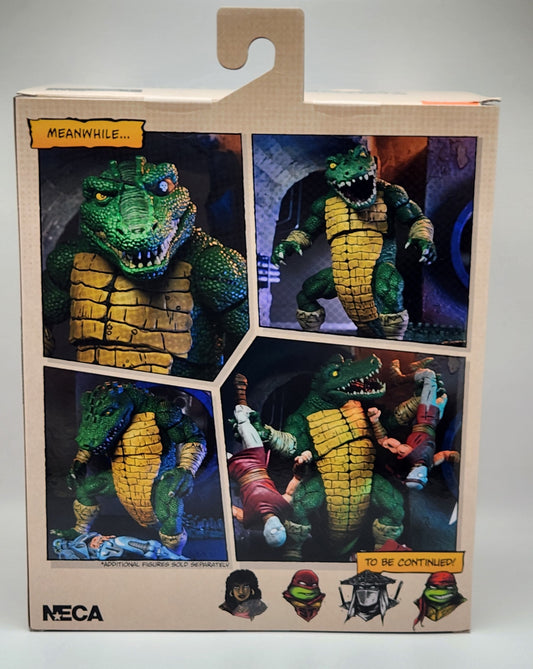Teenage Mutant Ninja Turtles- Deluxe Leatherhead (NECA): Eastman and Laird's
