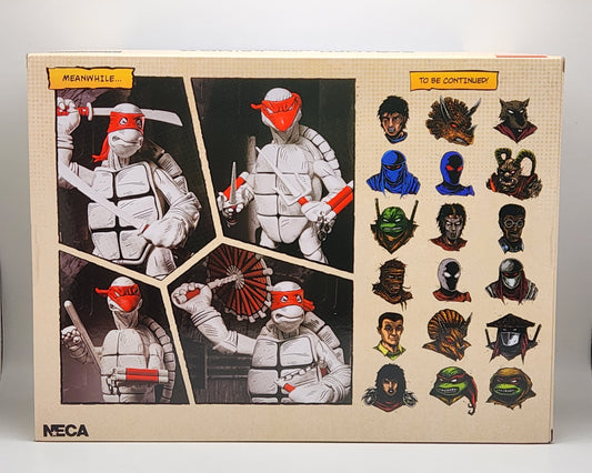 Teenage Mutant Ninja Turtles- The First Turtles (Black & White) NECA 2 pack: Eastman and Laird's