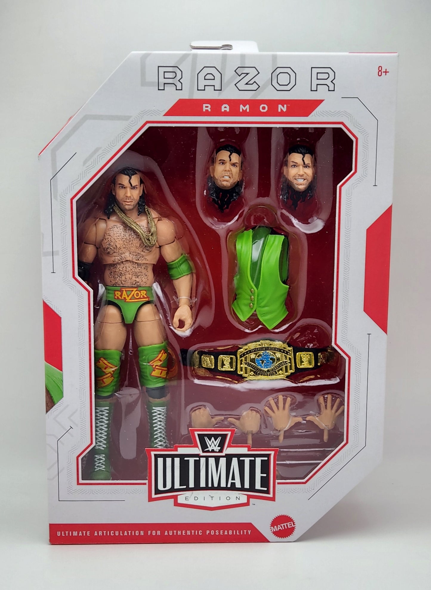 WWE Ultimate Edition- Razor Ramon (Green Outfit)