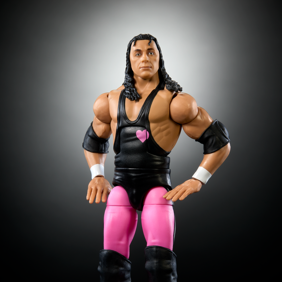 WWE Wrestlemania XLI Elite Collection Series- Bret "Hit Man" Hart" (Vegas)