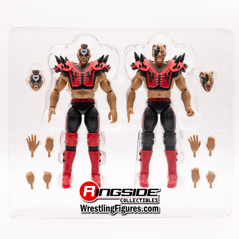 RSC Toys Unsanctioned Classic Superstars- Road Warriors (Animal & Hawk)