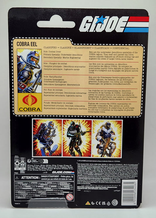 G.I. Joe Classified Series- Retro Cardback- Cobra EEL