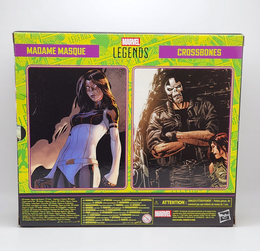 Marvel Legends Series- Madame Masque & Crossbones (Marvel Super-Villains) 2pack
