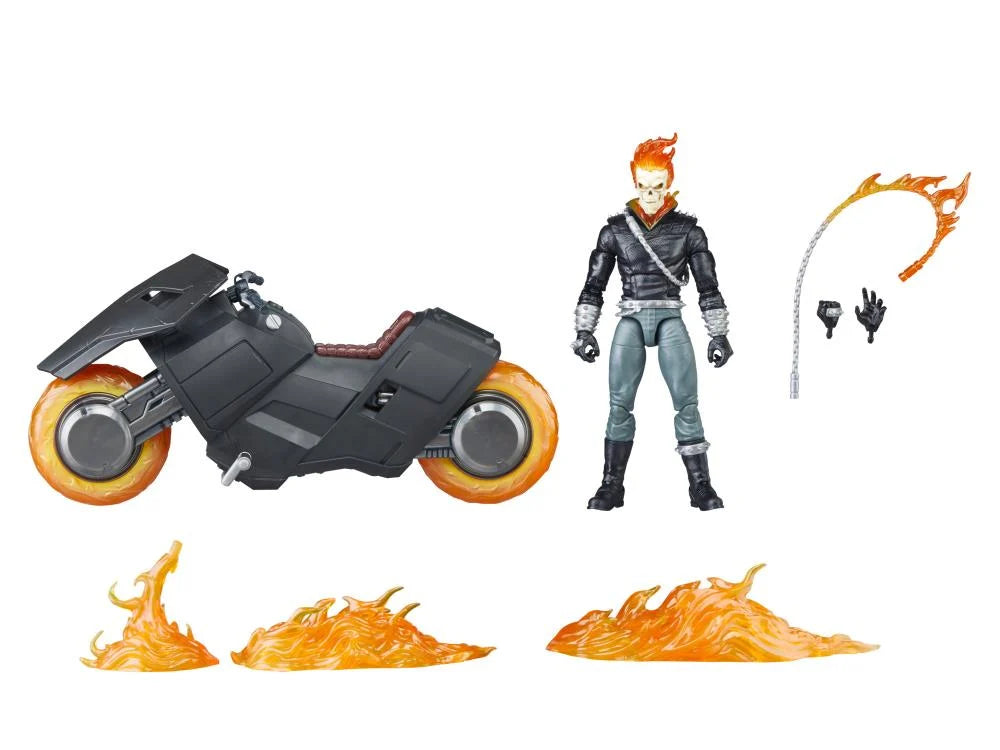Marvel Legends Series- Ghost Rider (Danny Ketch) & Hellcycle Set