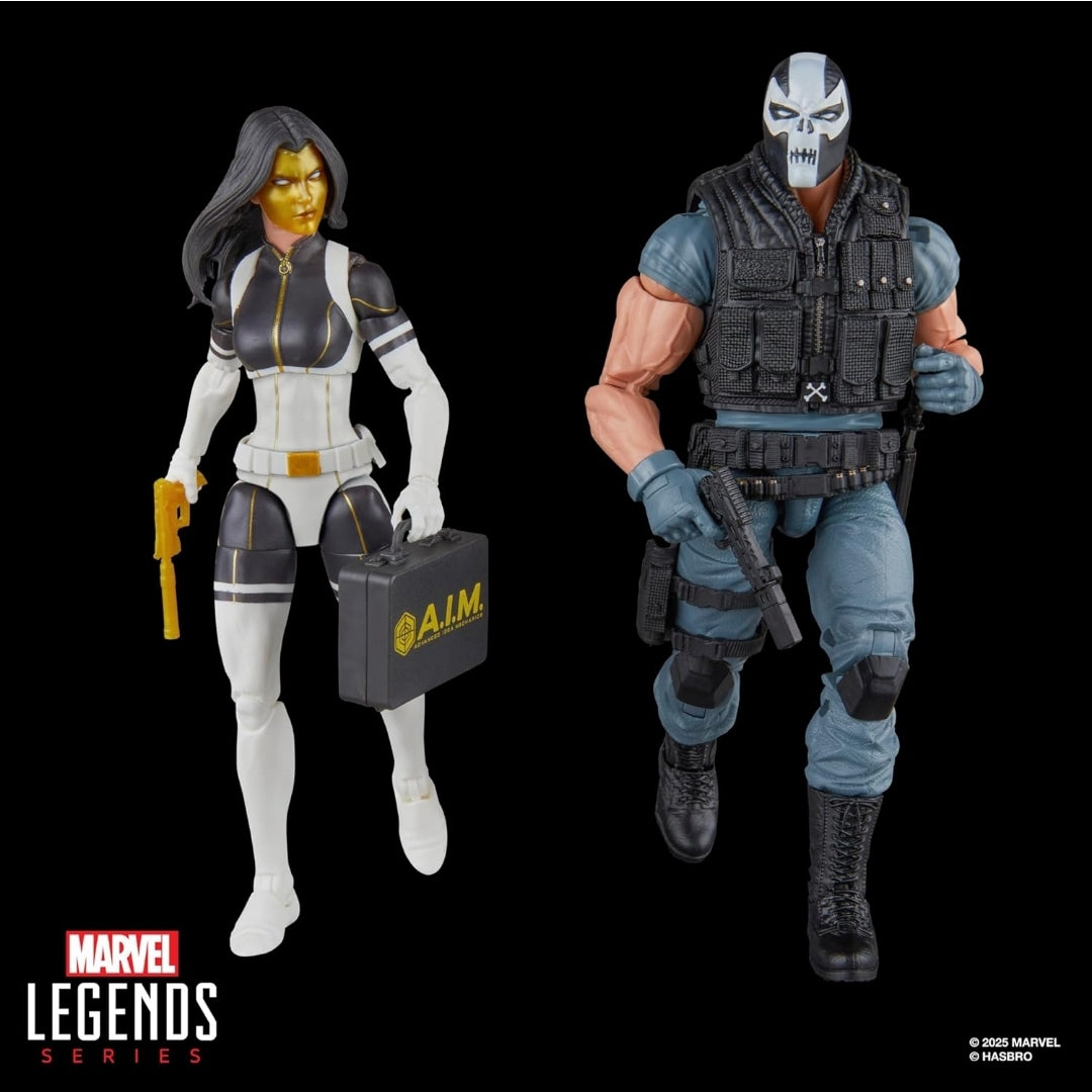 Marvel Legends Series- Madame Masque & Crossbones (Marvel Super-Villains) 2pack