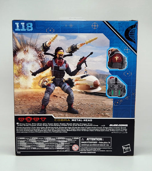 G.I. Joe Classified Series Deluxe- Iron Grenadiers: Cobra Metal-Head