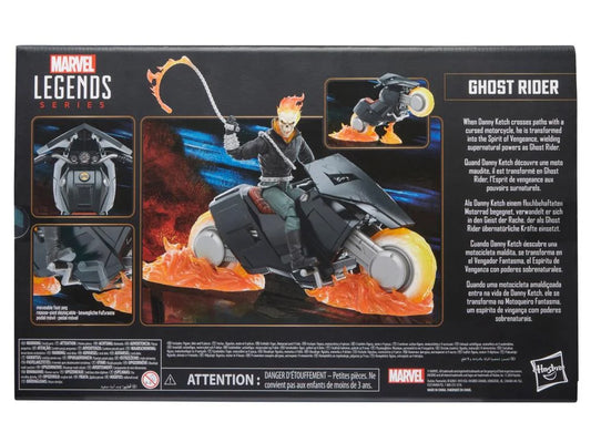 Marvel Legends Series- Ghost Rider (Danny Ketch) & Hellcycle Set