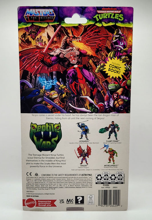 Teenage Mutant Ninja Turtles x Masters of the Universe- Turtles of Grayskull: Ninjor (Devious Dragon)