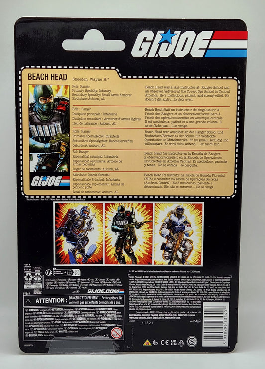 G.I. Joe Classified Series- Retro Cardback- Beach Head