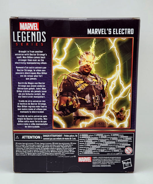 Marvel Legends Series: Spider-Man No Way Home- Electro
