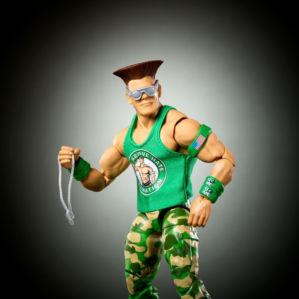 WWE x Street Fighter Elite Collection Series- John Cena as Guile
