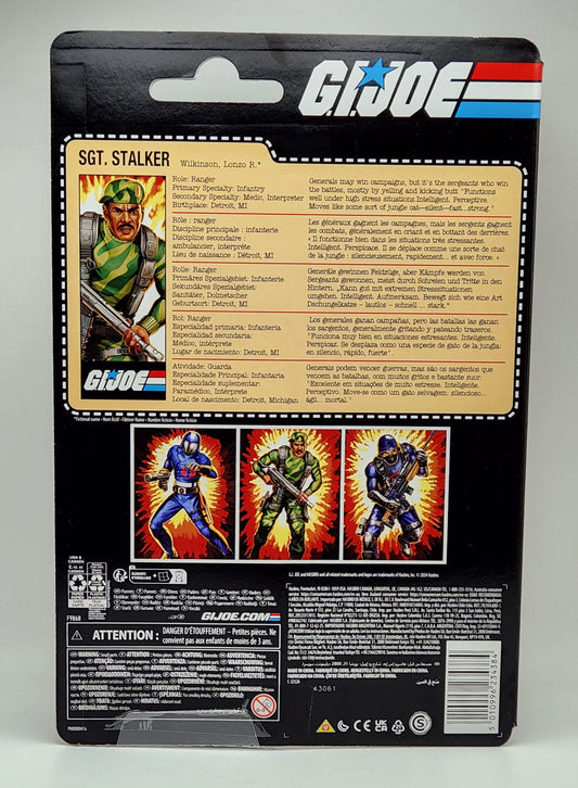 G.I. Joe Classified Series Retro Cardback- Sgt. Stalker