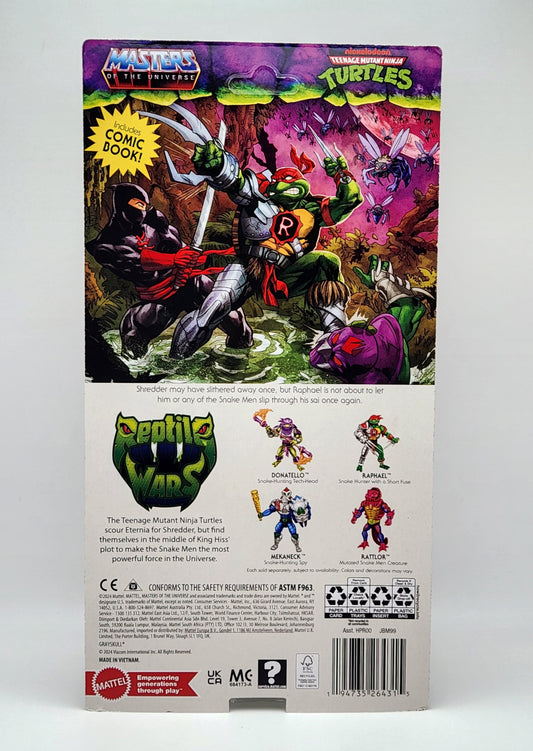 Teenage Mutant Ninja Turtles x Masters of the Universe- Turtles of Grayskull: Raphael (New Version)