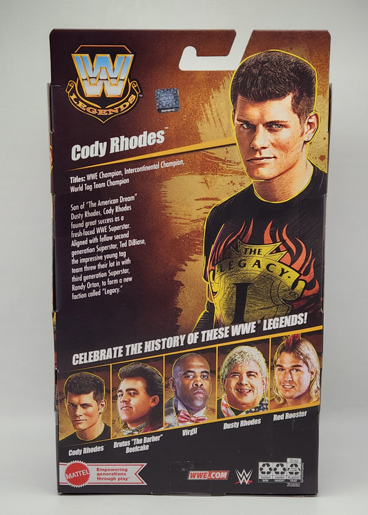 WWE Elite Collection Series- WWF Legends: Greatest Hits- Cody Rhodes Legacy (Chase)