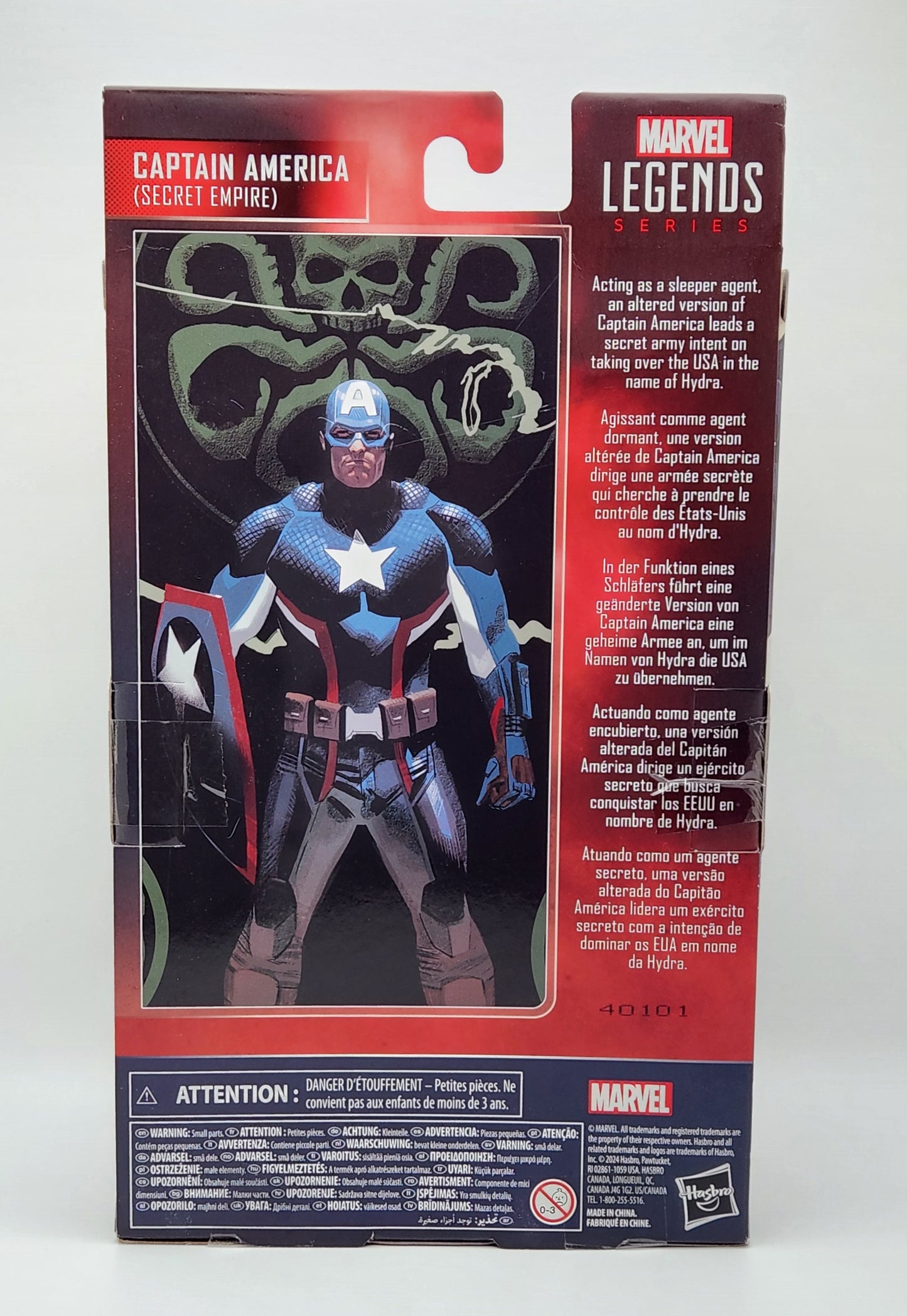 Marvel Legends Series- Captain America (Secret Empire)
