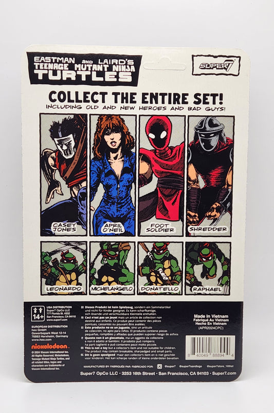 Super7 Reaction- Teenage Mutant Ninja Turtles- Casey Jones