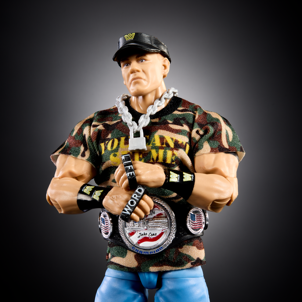 WWE Elite Collection Series- From The Vault Series 9- John Cena (Word Life)