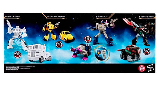 Transformers- Age of the Primes- Autobots vs Decepticons (4-pack)