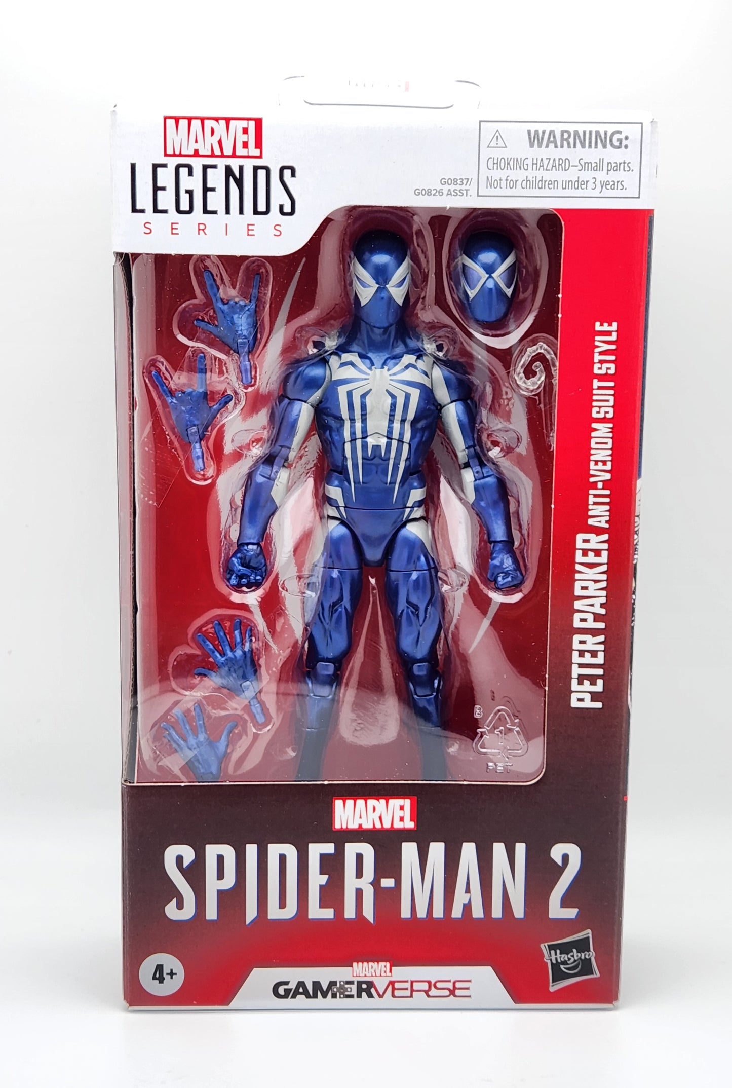 Marvel Legends Series- Spider-Man 2: Gamerverse- Peter Parker (Anti-Venom Suit)