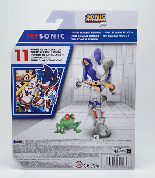 Sega- Sonic the Hedgehog- Metal Virus Sonic (Jakks Pacific)