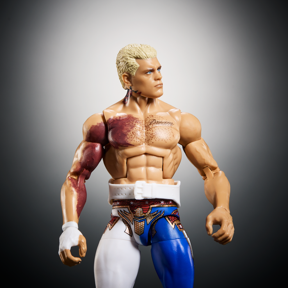 WWE Elite Collection Series- From The Vault Series 4- "The American Nightmare" Cody Rhodes (Bruised)