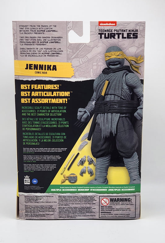 Teenage Mutant Ninja Turtles- Jennika (BST-AXN) Comic Noir (Greyscale)