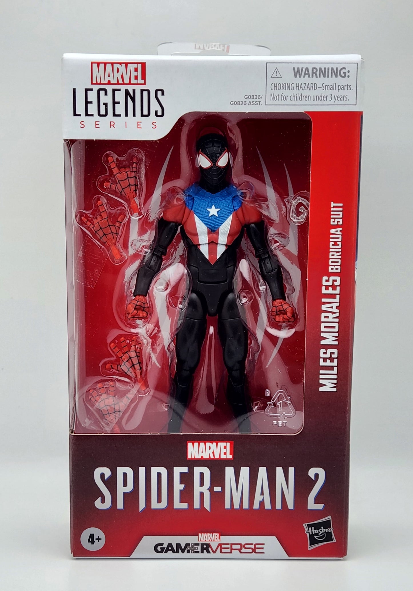 Marvel Legends Series- Spider-Man 2: Gamerverse- Miles Morales (Boricua Suit)