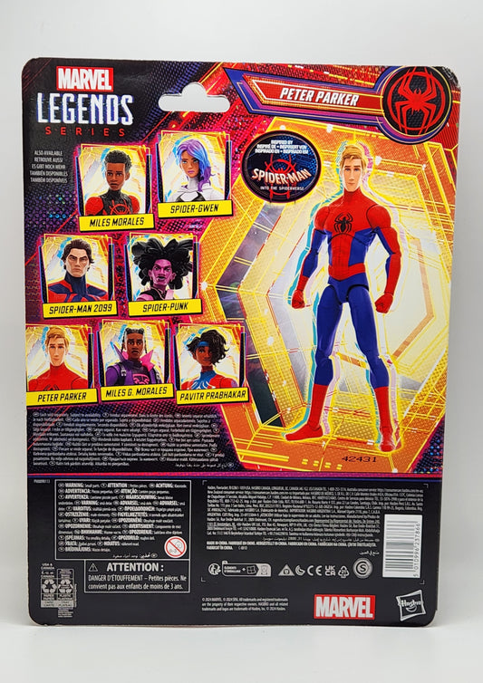 Marvel Legends Retro Collection Series- Across the Spider-Verse: Peter Parker